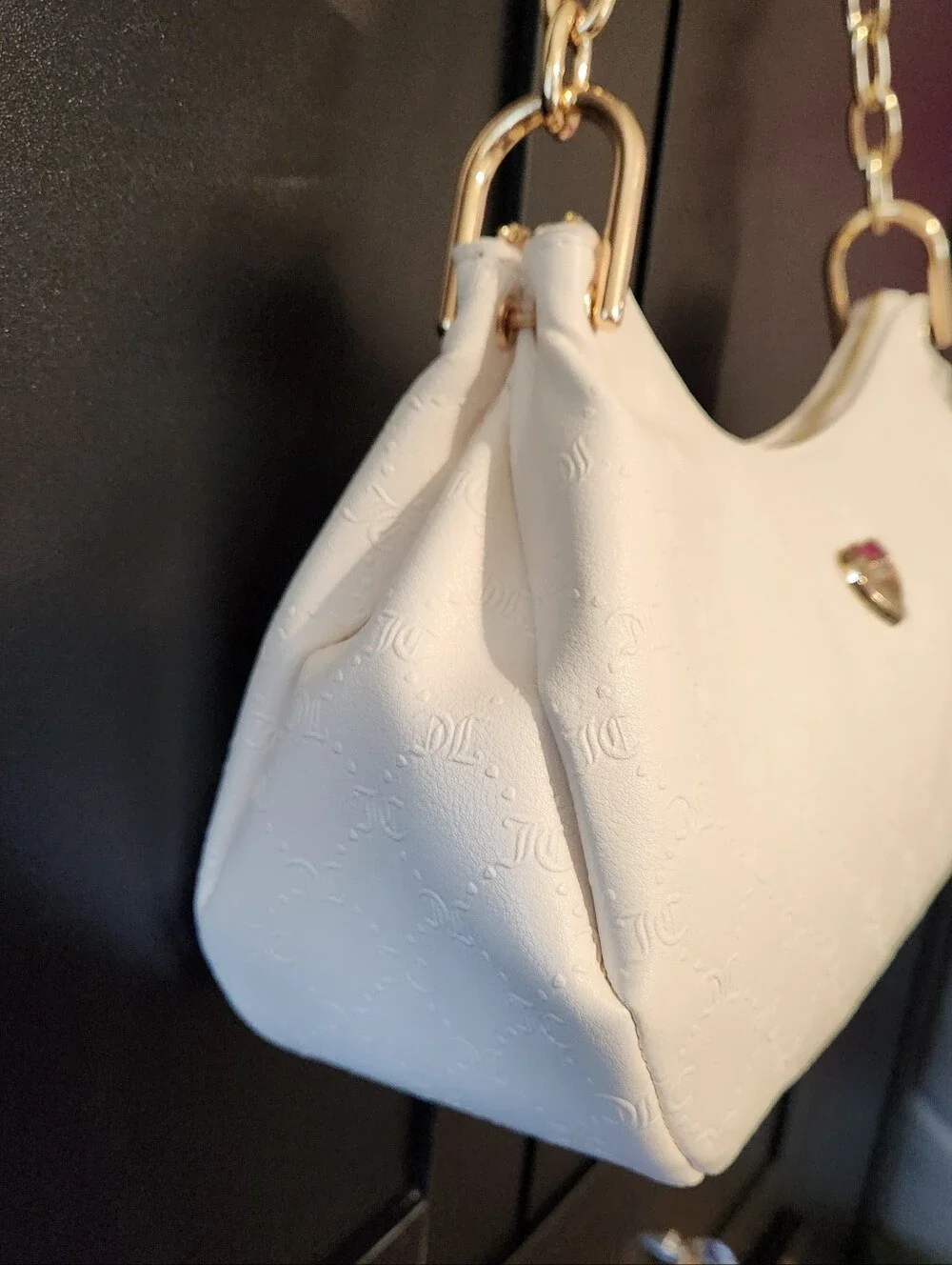 Juicy Couture White Hobo Bag. NWT